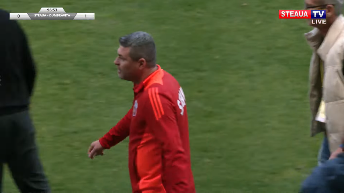 Daniel Oprița, de necontrolat » Scandal-monstru la Steaua - Dumbrăvița: scene reprobabile