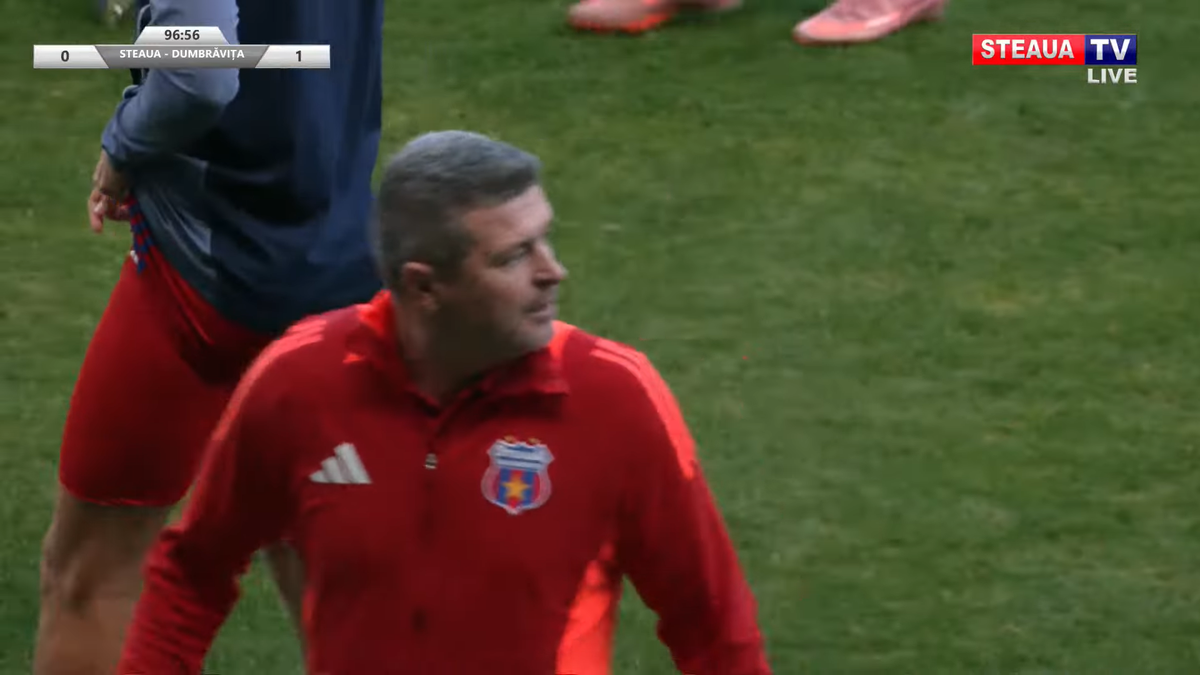 Daniel Oprița, de necontrolat » Scandal-monstru la Steaua - Dumbrăvița: scene reprobabile