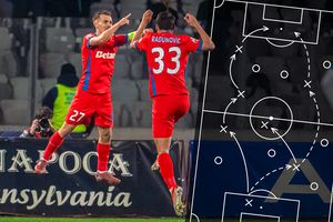 FCSB și geometria controlului » Ce spune victoria cu U Cluj despre noul ADN ofensiv al roș-albaștrilor
