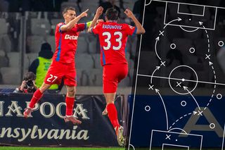 FCSB și geometria controlului » Ce spune victoria cu U Cluj despre noul ADN ofensiv al roș-albaștrilor