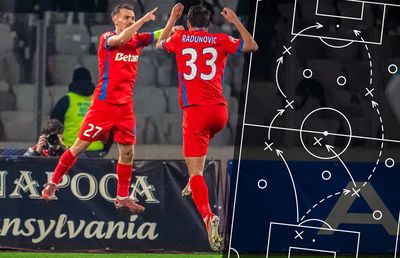 FCSB și geometria controlului » Ce spune victoria cu U Cluj despre noul ADN ofensiv al roș-albaștrilor