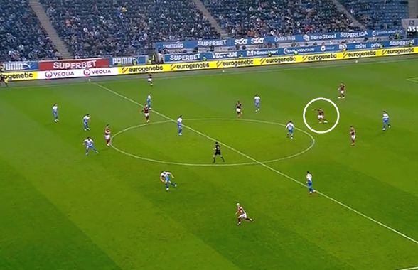 Rapid a lovit la primul atac: gol după o cursă de 65 de metri!