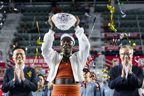 Victoria Mboko, triumfătoare la WTA Hong Kong/Foto: Getty Images