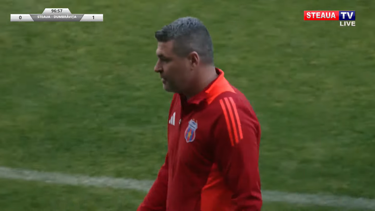 Daniel Oprița, de necontrolat » Scandal-monstru la Steaua - Dumbrăvița: scene reprobabile