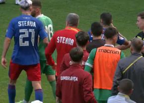 Daniel Oprița, de necontrolat » Scandal-monstru la Steaua - Dumbrăvița: scene reprobabile