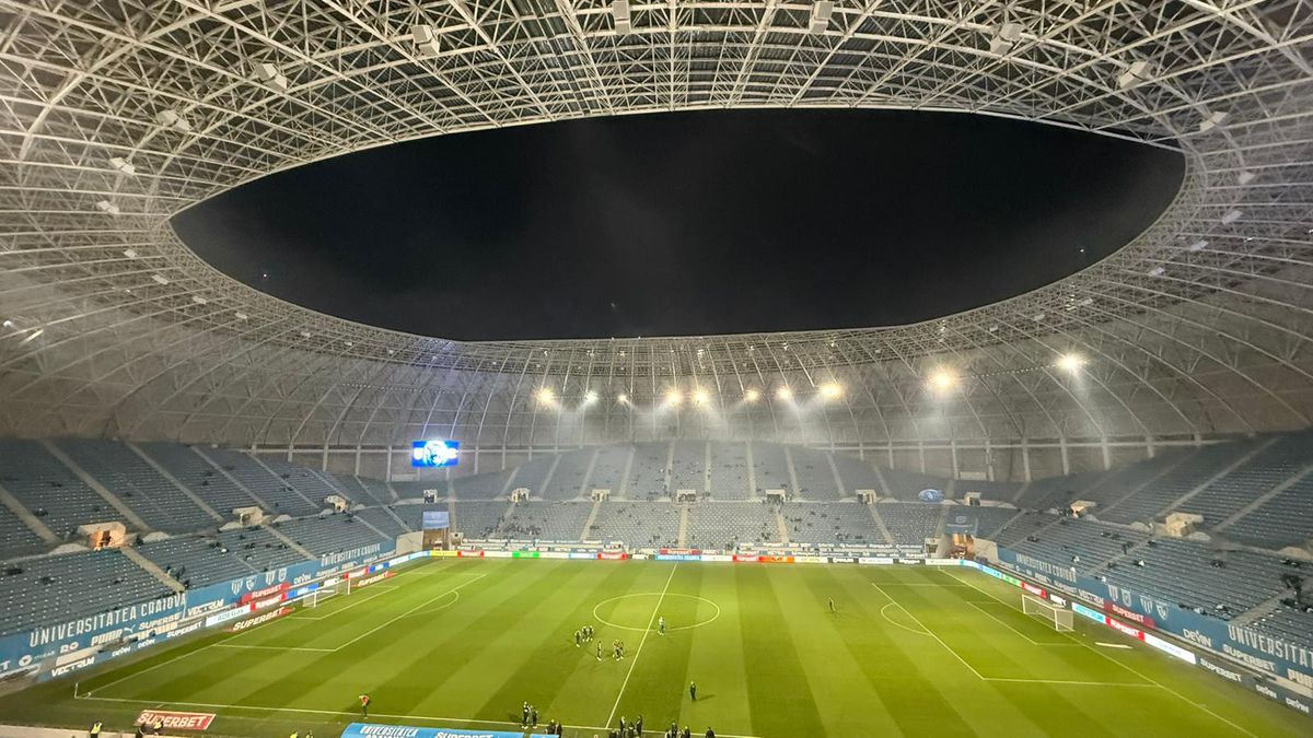 Imagini înainte de Universitatea Craiova - Rapid / foto: GSP