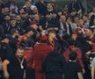 Scandal în galeria la Rapidului în timpul meciului cu Universitatea Craiova // FOTO: Ionuț Iordache (GSP)