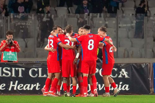 FCSB a câștigat cu U Cluj, dar Becali nu e mulțumit de Șut/ foto Imago Images