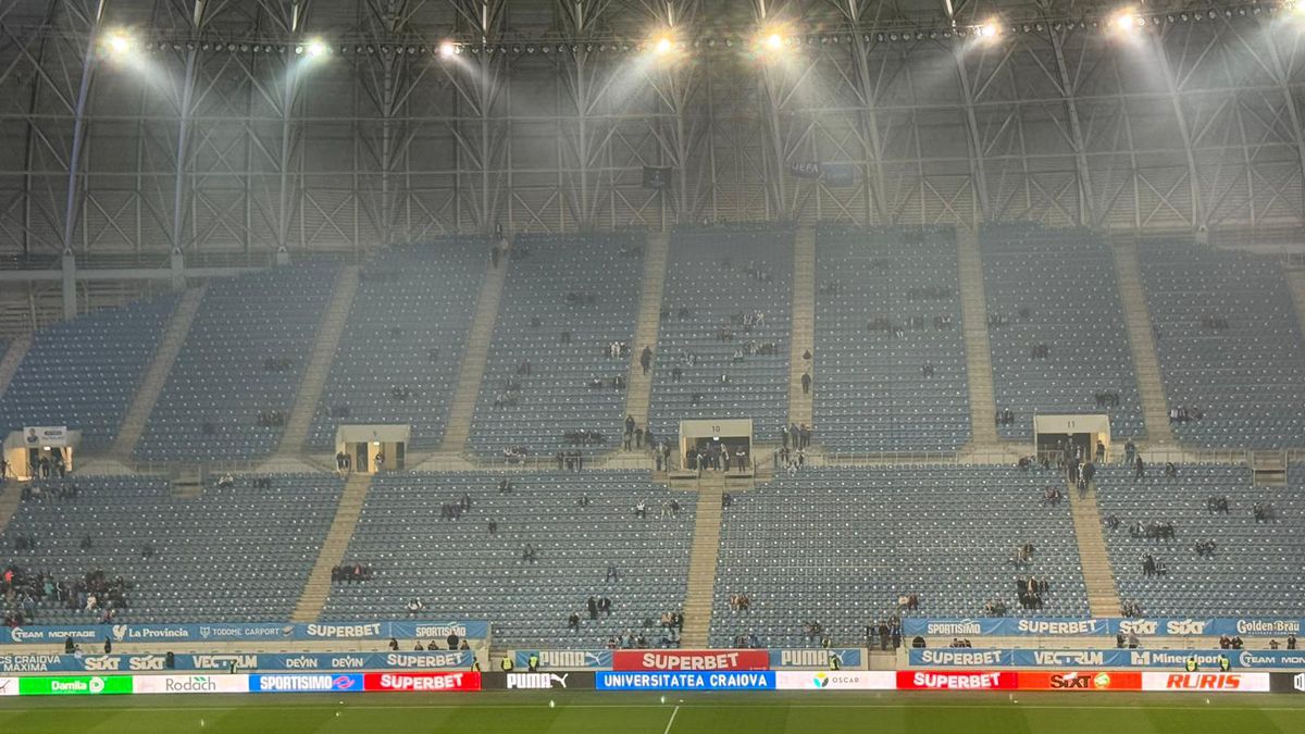 Imagini înainte de Universitatea Craiova - Rapid / foto: GSP