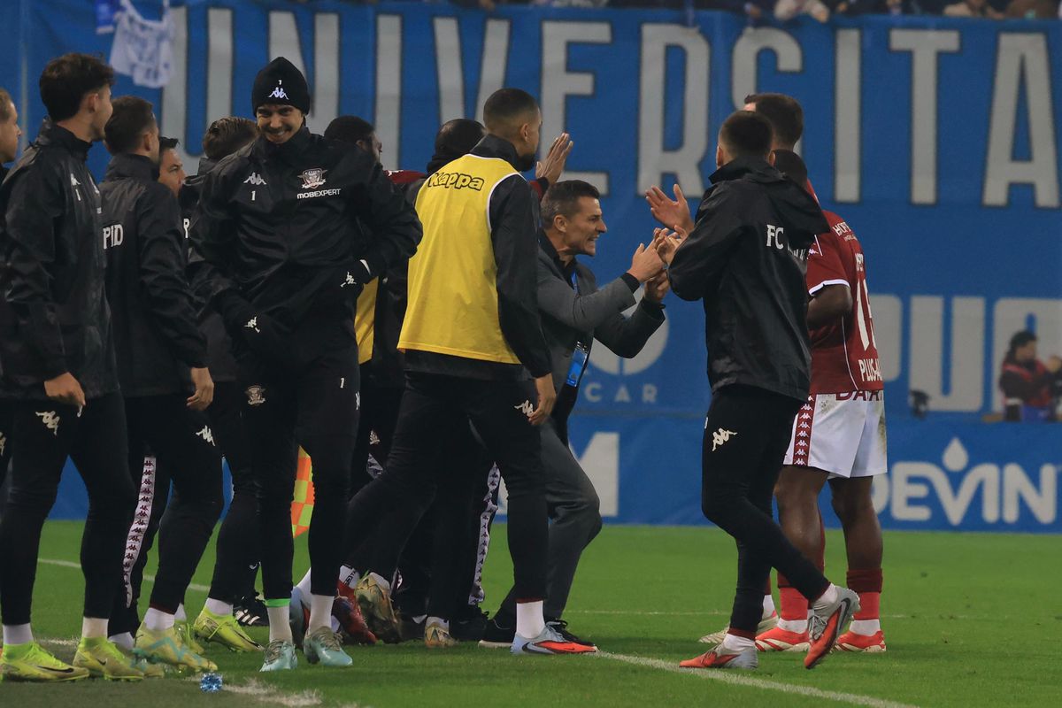 Universitatea Craiova - Rapid, imagini de meci / Ionuț Iordache (GSP)