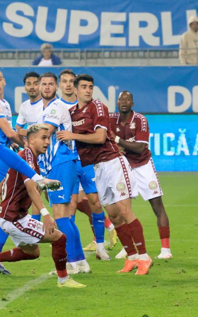 A spart gheața în Craiova – Rapid! Scăpat de marcaj, a reușit primul lui gol în Superliga