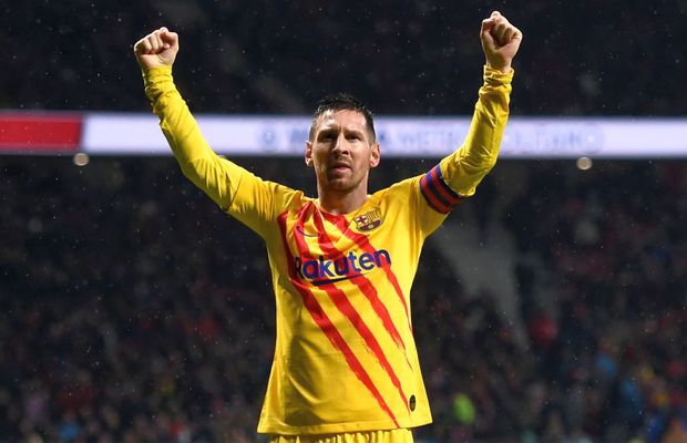 ATLETICO - BARCELONA 0-1 // Leo Messi de Aur » Adversarii se înclină în fața lui: „De aceea e cel mai bun” + caricatură senzațională: Barça cu el și fără el