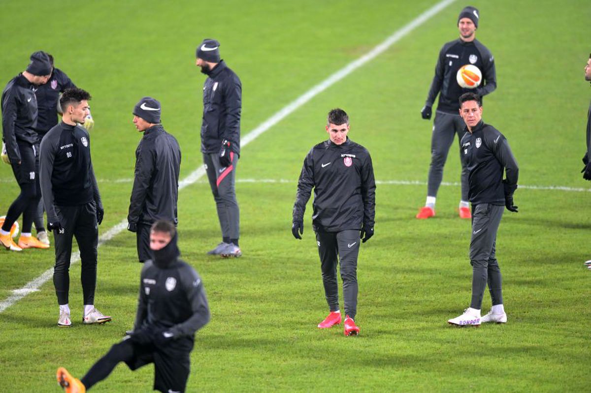 CFR CLUJ - ȚSKA SOFIA. Paulo Vinicius și Ciprian Deac, recuperați de ardeleni! Sunt gata de lupta cu bulgarii