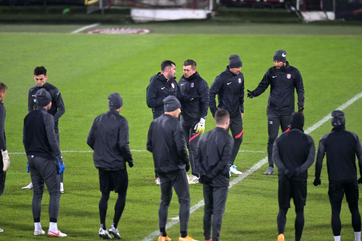 CFR CLUJ - ȚSKA SOFIA. Paulo Vinicius și Ciprian Deac, recuperați de ardeleni! Sunt gata de lupta cu bulgarii