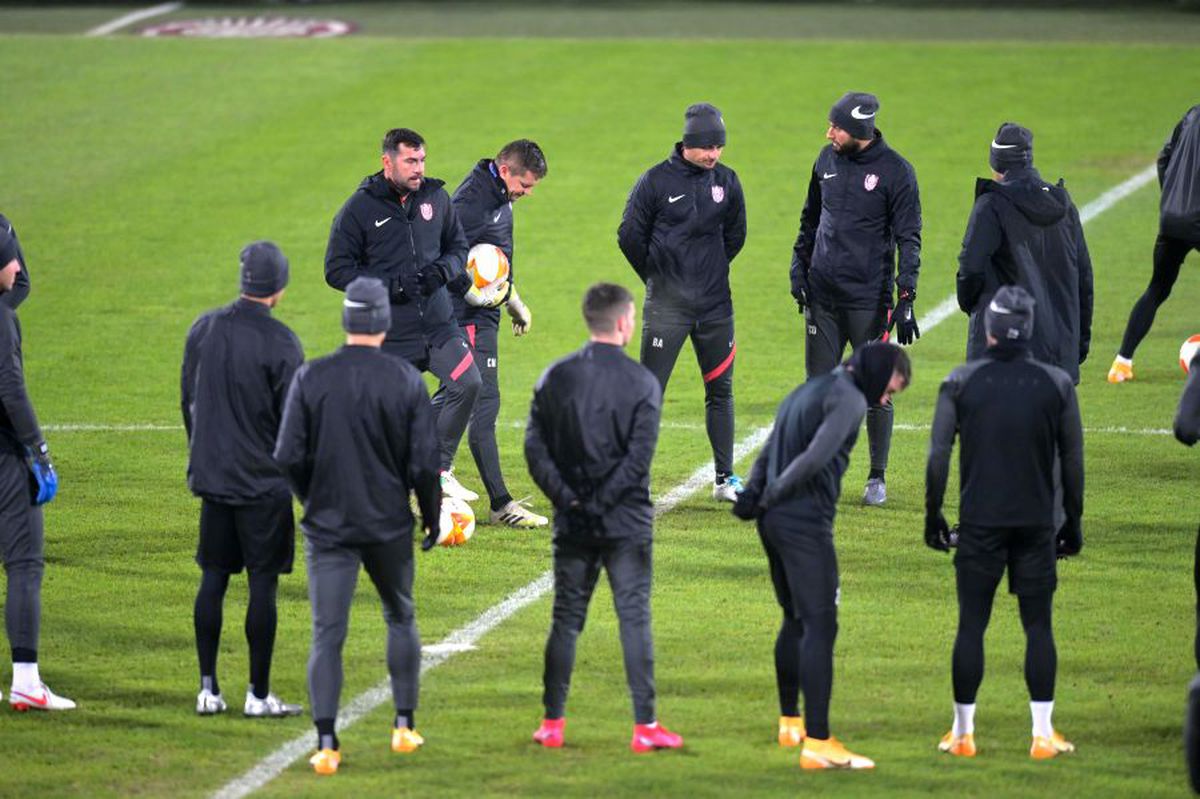 CFR CLUJ - ȚSKA SOFIA. Paulo Vinicius și Ciprian Deac, recuperați de ardeleni! Sunt gata de lupta cu bulgarii