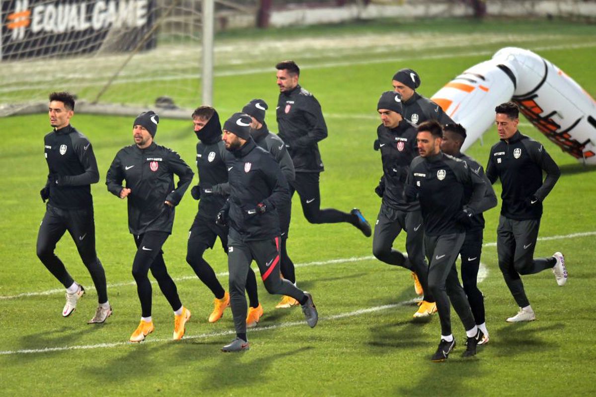 CFR CLUJ - ȚSKA SOFIA. Paulo Vinicius și Ciprian Deac, recuperați de ardeleni! Sunt gata de lupta cu bulgarii