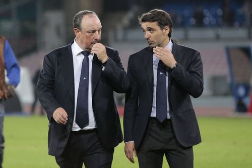 Fabio Pecchia (dreapta), alături de Rafa Benitez // IMAGO