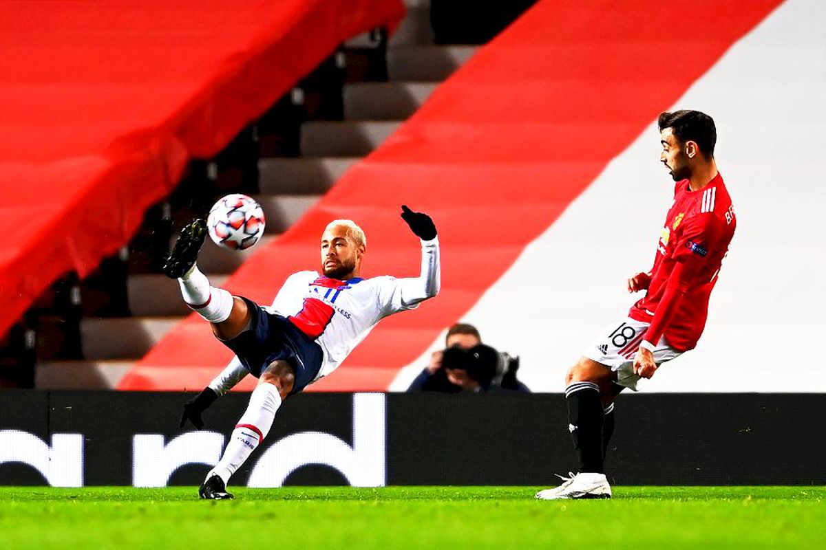 MANCHESTER UNITED - PSG 1-3. VIDEO Neymar, on fire pe Old Trafford! Două goluri și o „foarfecă” extraterestră