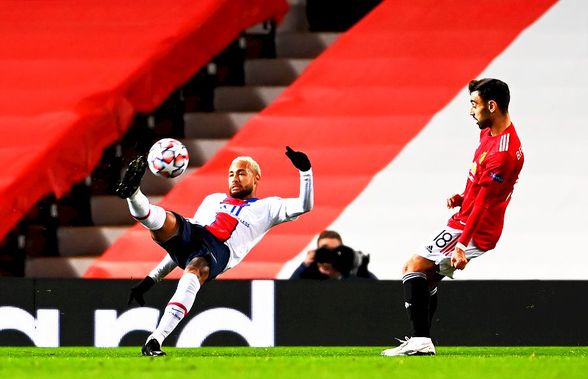 MANCHESTER UNITED - PSG 1-3. VIDEO Neymar, on fire pe Old Trafford! Două goluri și o „foarfecă” extraterestră