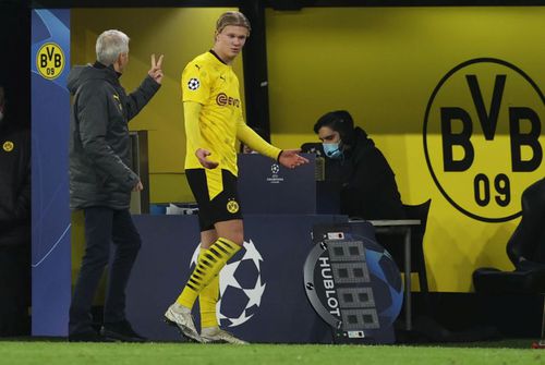 Erlind Haaland (20 de ani), starul lui Borussia Dortmund, nu va mai juca în acest an (foto: Getty)
