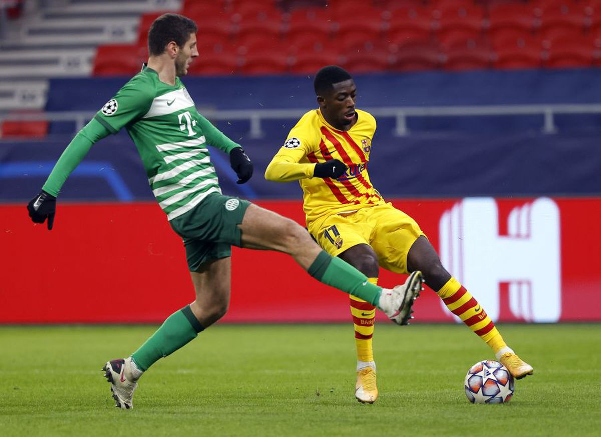 Ferencvaros - Barcelona. „Extratereștrii” au fost nemiloși la Budapesta