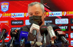 Mircea Rednic a apărut în premieră cu mască, s-a luat de jurnaliști, apoi a aflat de la ei că adversara din Liga 1 și-a schimbat antrenorul: „Nu știam”