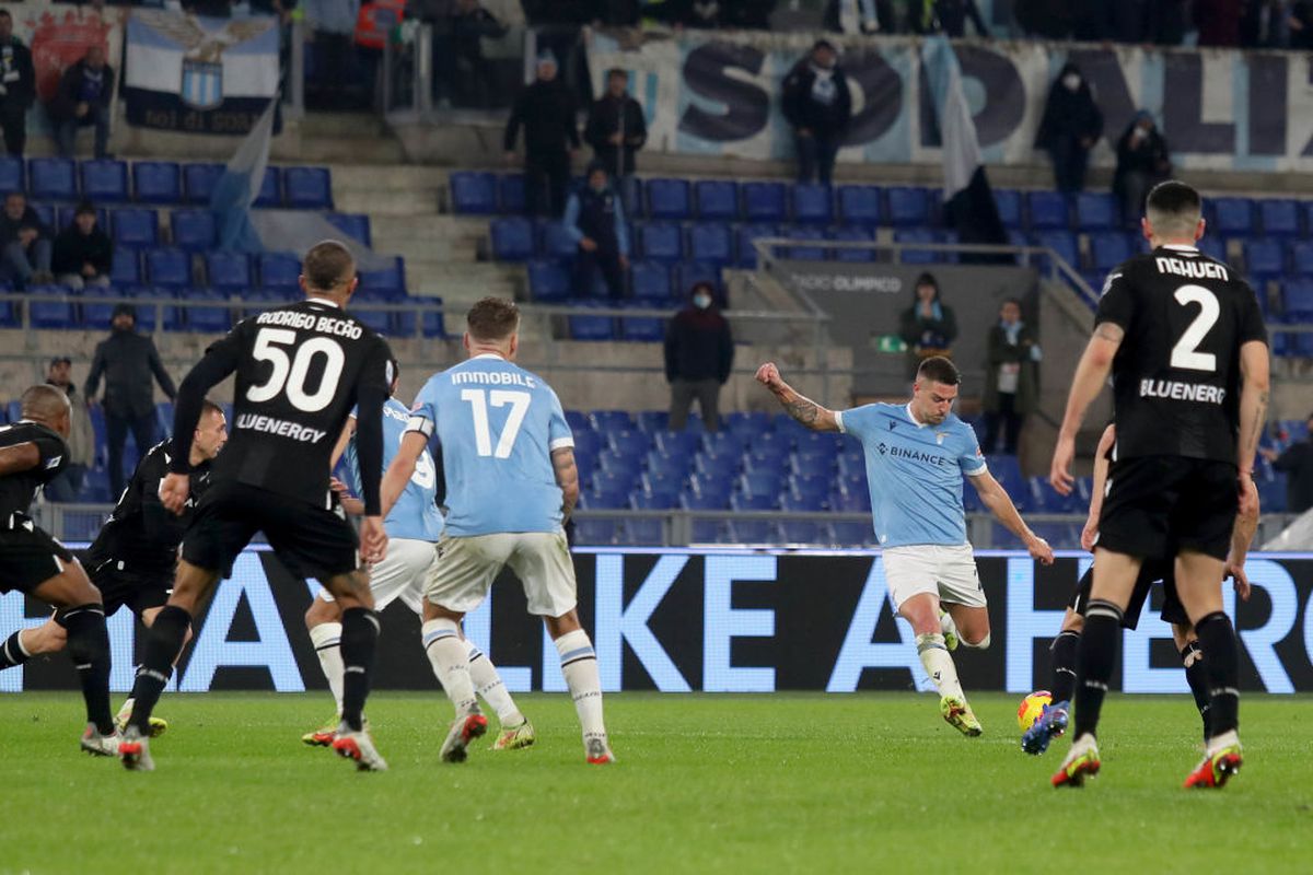 Lazio vs Udinese 4-4 - meci nebun în Serie A