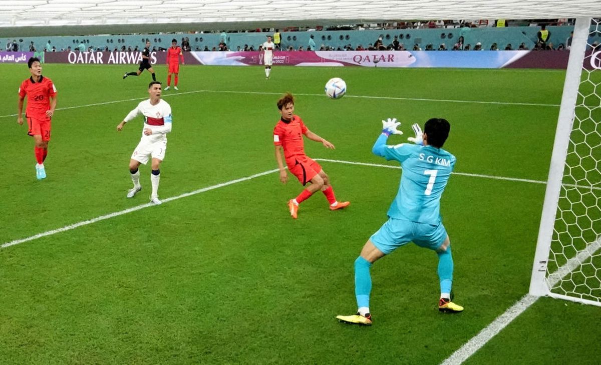 Cristiano Ronaldo a comis-o! Ce a făcut la golul de 1-1 din Coreea de Sud - Portugalia