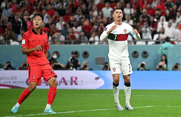 Cristiano Ronaldo a comis-o! Ce a făcut la golul de 1-1 din Coreea de Sud - Portugalia