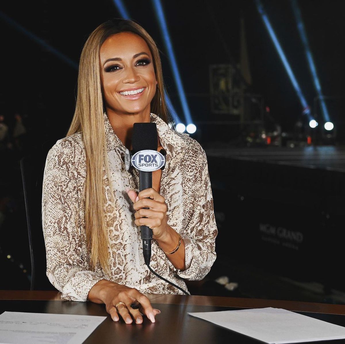 Kate Scott, prezentatoarea CBS Sports