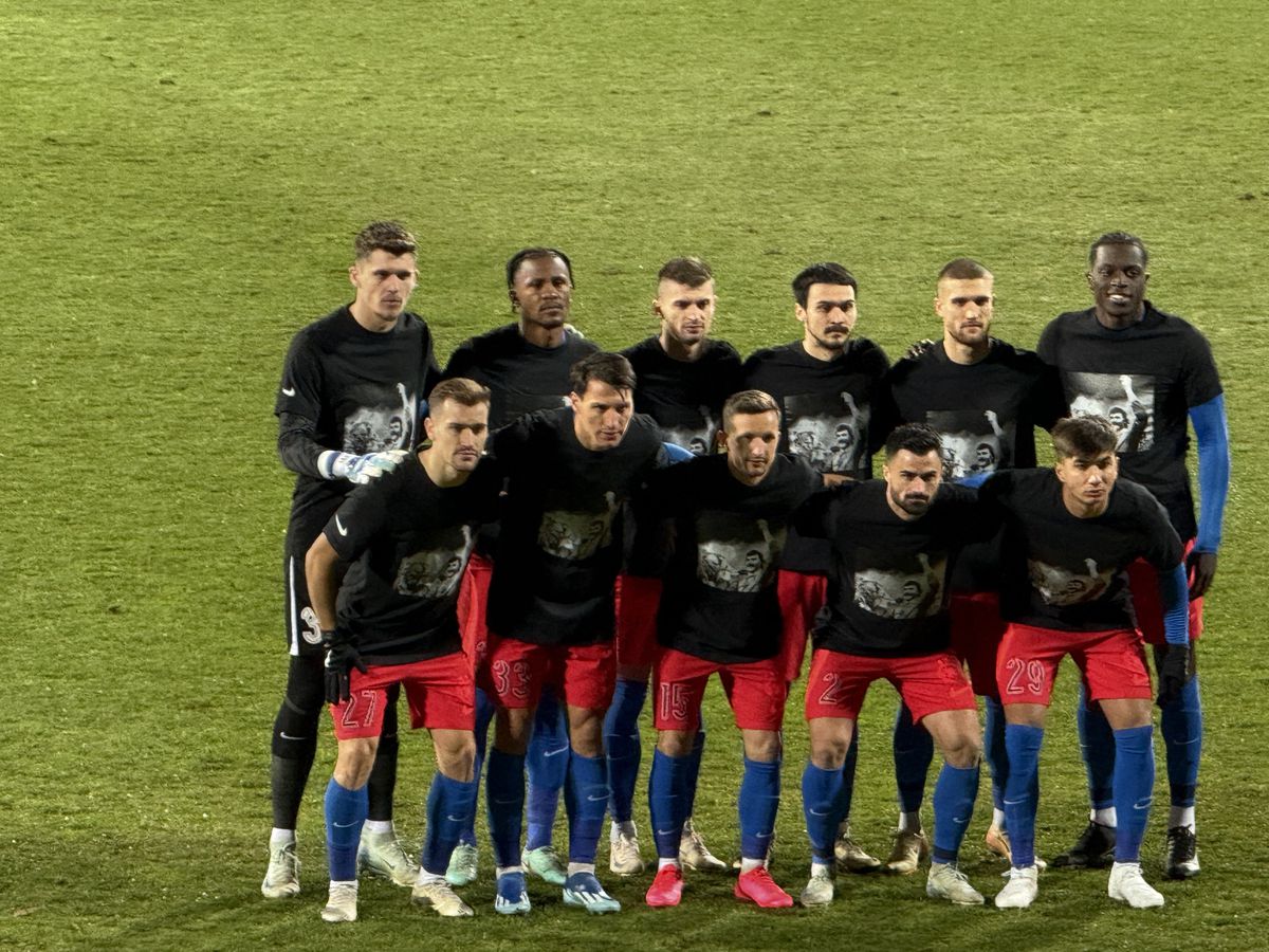 Oțelul - FCSB. imagini înainte de meci