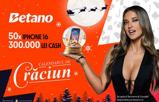 Următorul Casino Hit poate fi al tău în Calendarul de Crăciun Betano!