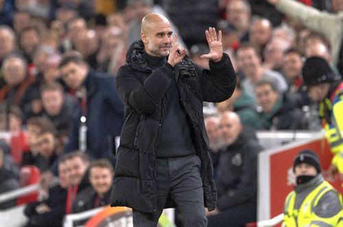 Pep Guardiola le-a arătat fanilor lui Liverpool 6 degete/ foto Imago Images