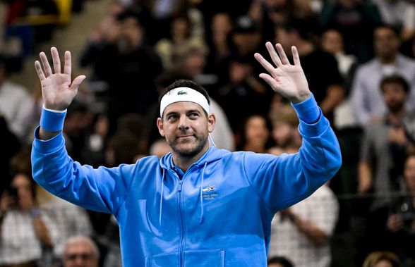 Juan Martin del Potro s-a retras oficial din tenis, după un meci emoționant jucat contra lui Novak Djokovic: „Cea mai mare victorie a sa este că e o persoană minunată”