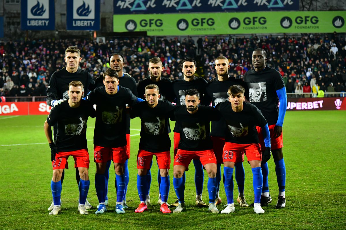 În memoria lui Duckadam! Gestul făcut de Daniel Bîrligea, după ce a deschis scorul în Oțelul - FCSB