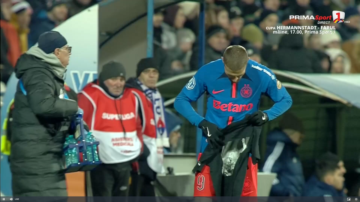 În memoria lui Duckadam! Gestul făcut de Daniel Bîrligea, după ce a deschis scorul în Oțelul - FCSB