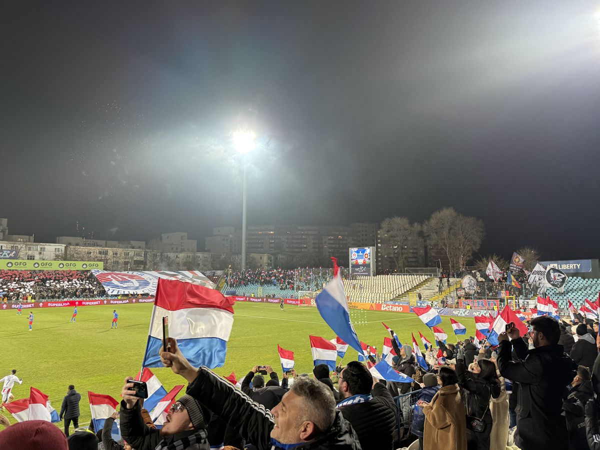 Oțelul - FCSB. imagini înainte de meci