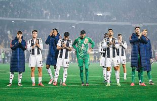 A scăpat victoria printre degete! Juventus, egalată la ultima fază de formația care luptă pentru evitarea retrogradării