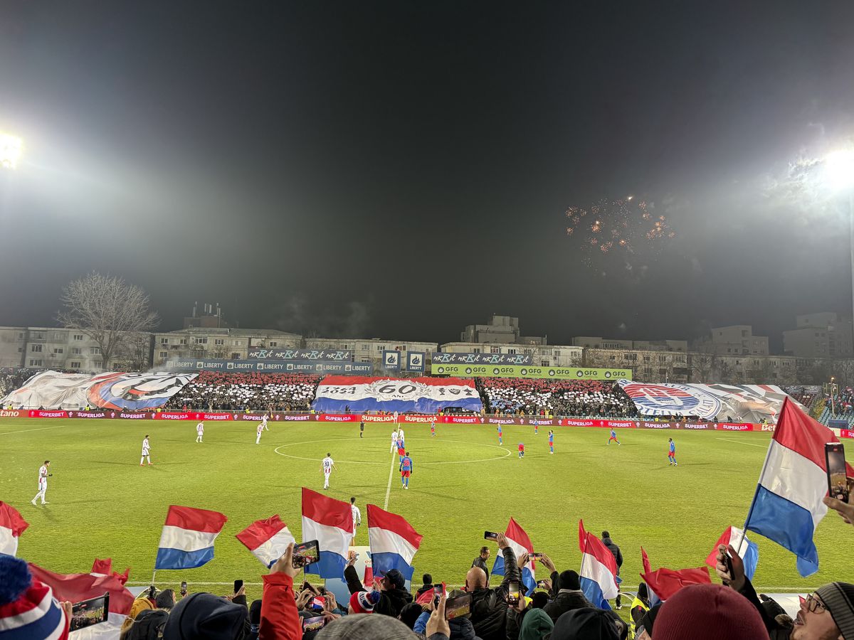 Oțelul - FCSB. imagini înainte de meci