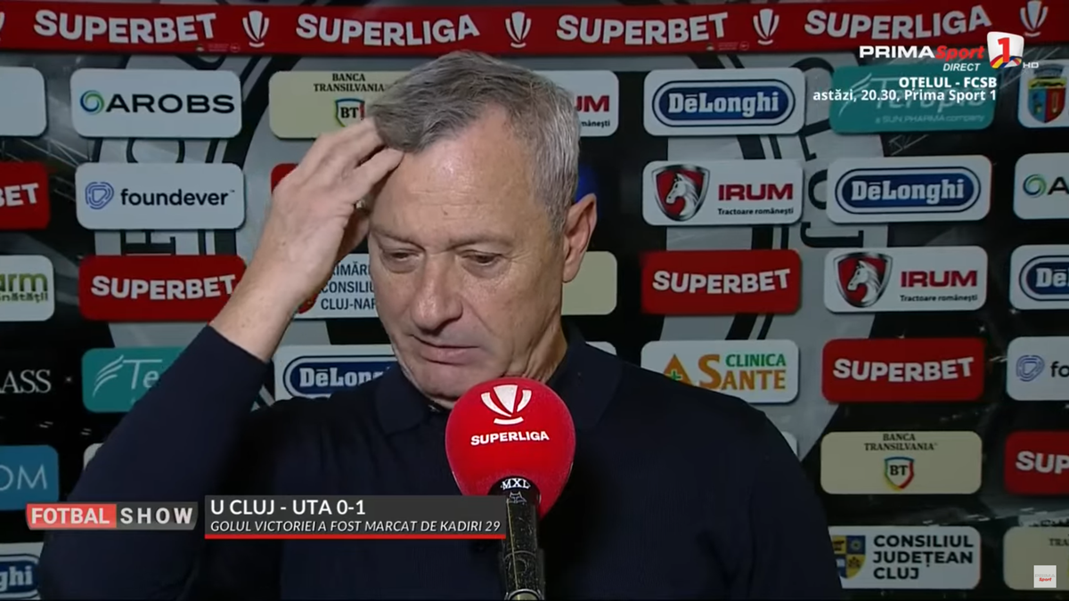 Mircea Rednic a izbucnit în lacrimi la flash-interviu în timp ce vorbea despre Helmuth Duckadam