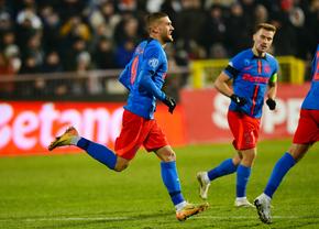 Oțelul Galați - FCSB 1-3 » Golul patru a venit din penalty