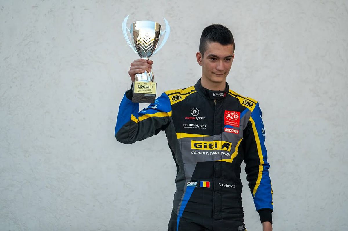 Tudor Tudurachi, pilot în GP4 la 16 ani