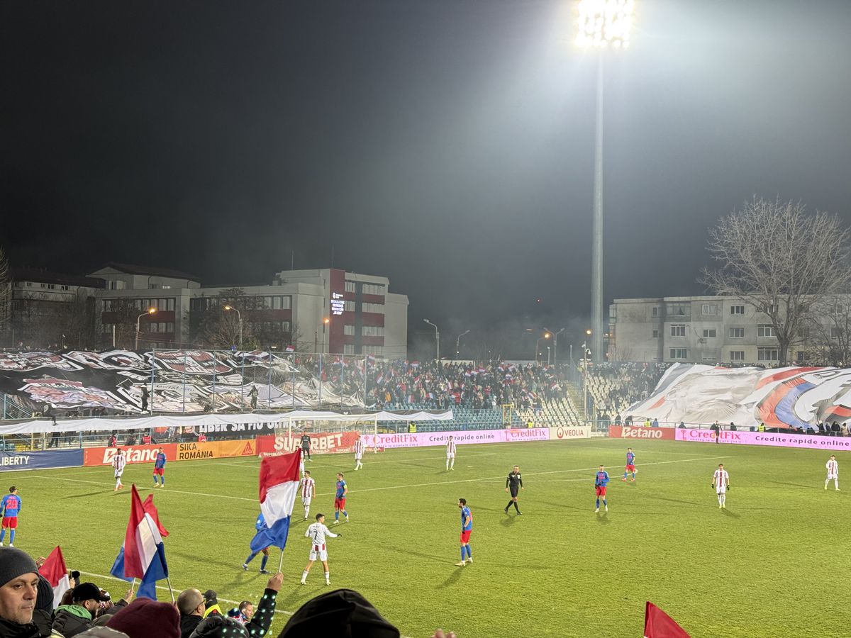 Oțelul Galați - FCSB 1-4 » Bîrligea mai tare ca Oțelul! FCSB se impune categoric la Galați și e la un punct de primul loc