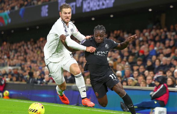 Fulham - City, cel mai nebun meci al sezonului în Premier League! Era 1-5 în minutul 54, INCREDIBIL ce a urmat