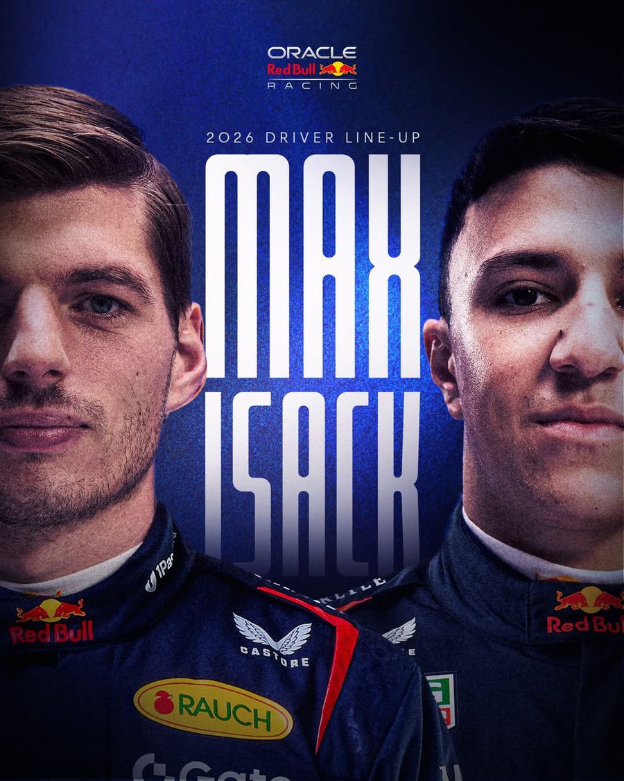 Red Bull și-a ales piloții pentru sezonul viitor! Cine va concura lângă Max Verstappen