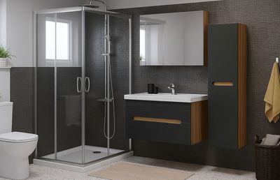 Eroii băii moderne: cabine de duș și cădițe ce economisesc spațiu