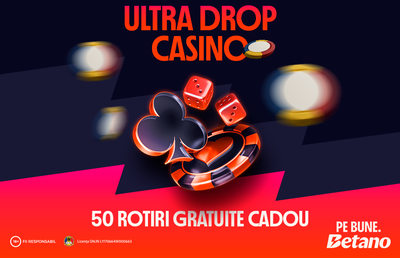 Câștigă 50 Rotiri Gratuite fără depunere AZI