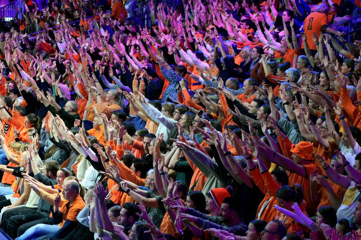 Imagini de la Olanda - Austria 34-22 FOTO: Ionuţ Iordache (GSP)