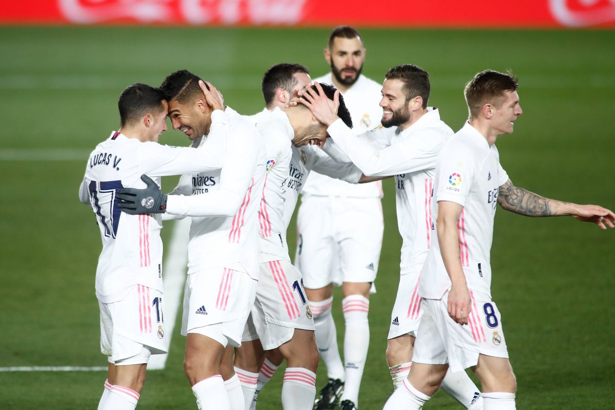 REAL MADRID - CELTA VIGO 2-0.  VIDEO + FOTO. Real Madrid, start perfect în 2021! Elevii lui Zidane au urcat pe primul loc în Spania