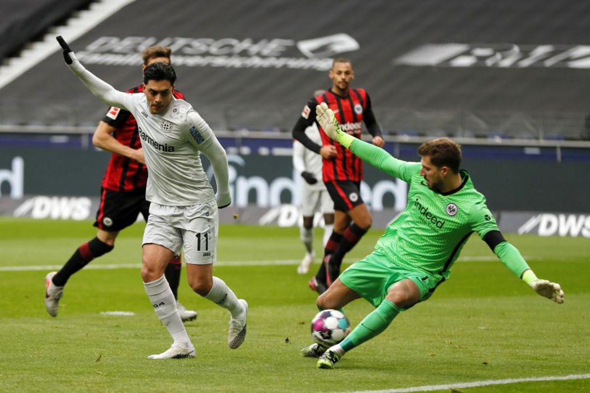 Nadiem Amiri, gol SENZAȚIONAL în Frankfurt - Leverkusen 2-1